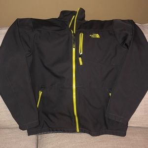Boys Gray North Face Jacket